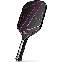 ピックルボール パドル HOOWAN カーボン 熱成形ユニボディ エッジレス ピックルボール パドル HOOWAN カーボン 熱成形ユニボディ